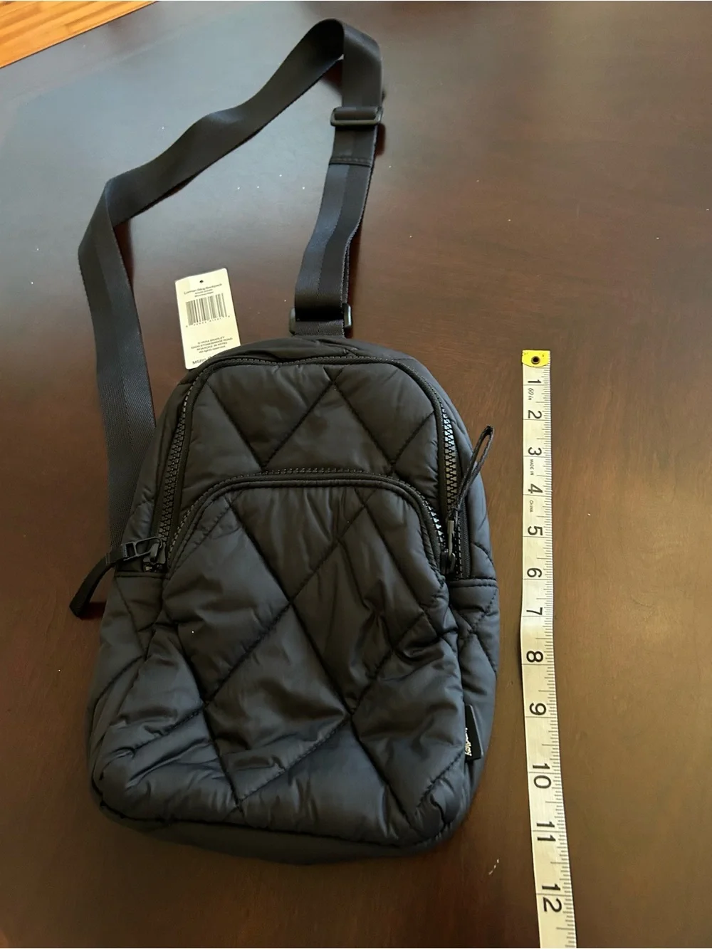 Vera Bradley black Quilted Crossbody Sling Bag - Picture 5 of 12